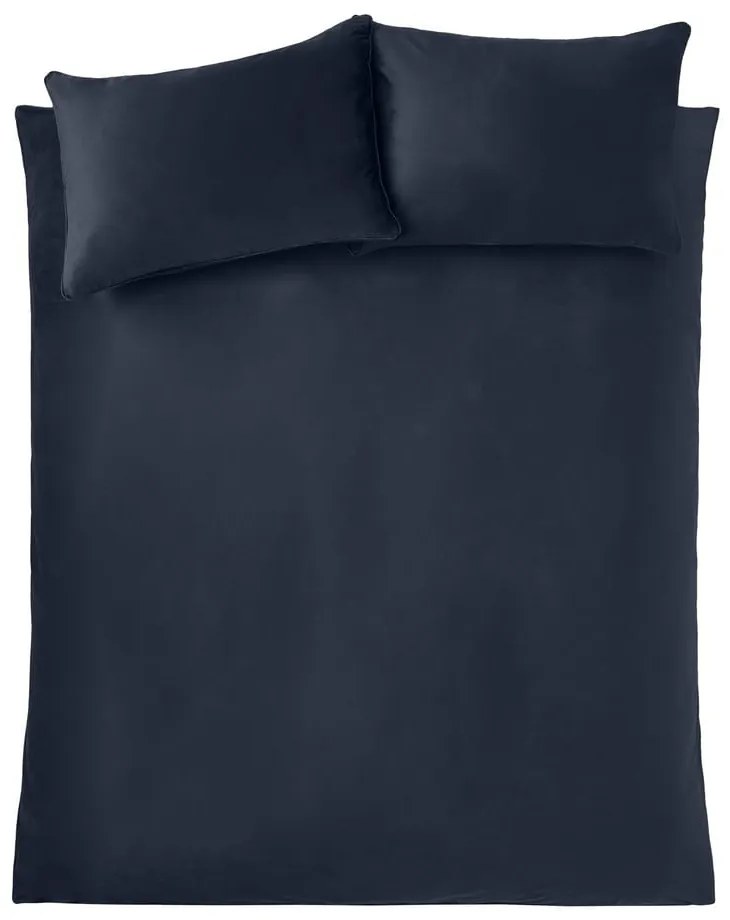 Синьо двойно удължено спално бельо 230x220 cm Kingsley – Catherine Lansfield