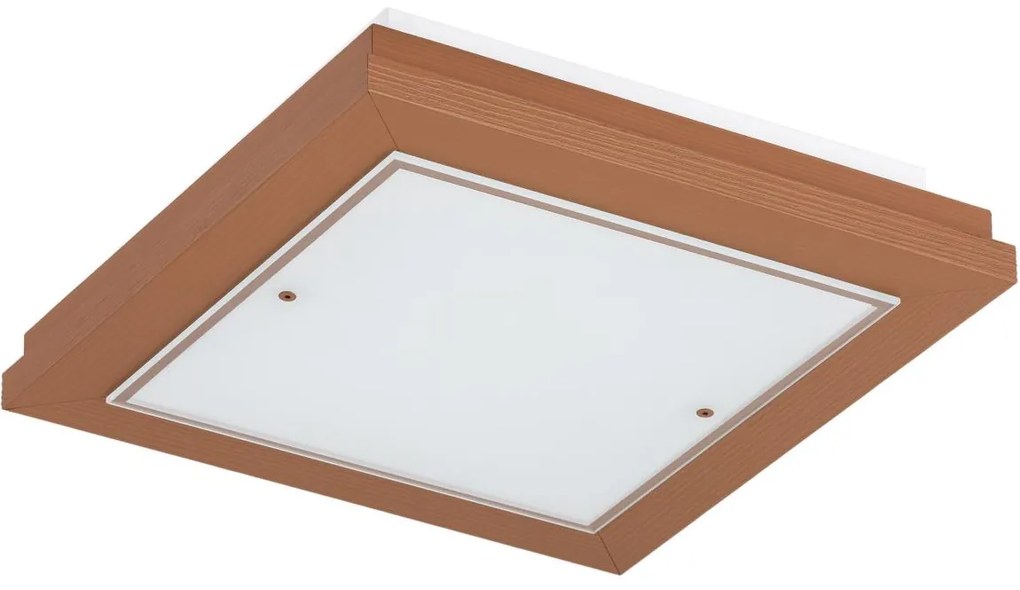 Argon 7268 - Плафон TABOR 2xE27/15W/230V 32x32 cm в теракотов цвят