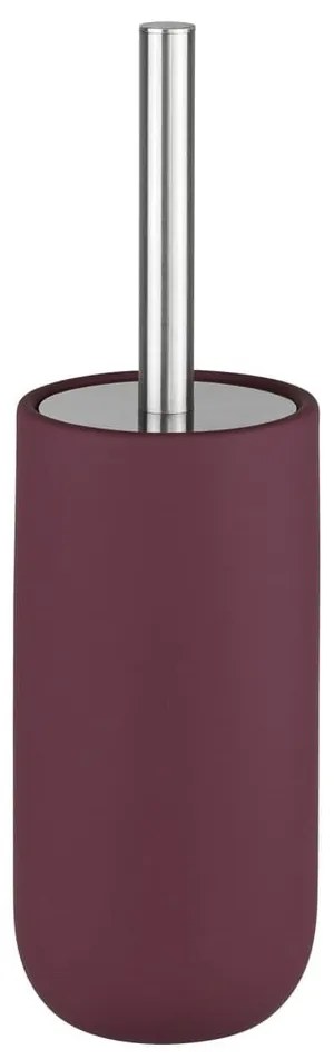 Тъмнолилава керамична четка за тоалетна Lotus Play – Mette Ditmer Denmark