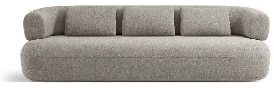 Светлосив диван от букле 226 cm Jenny – Micadoni Home