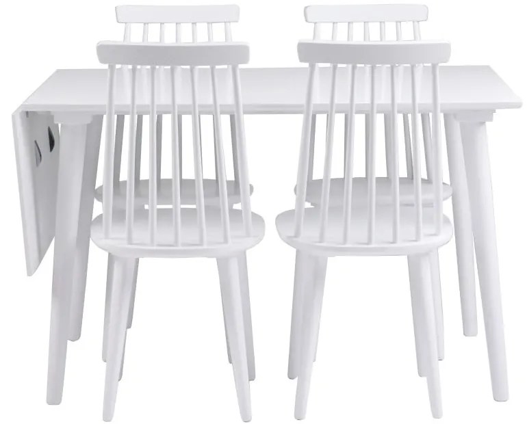 Бяла маса за хранене Lotte Leaf, 120 x 80 cm Lotta - Rowico