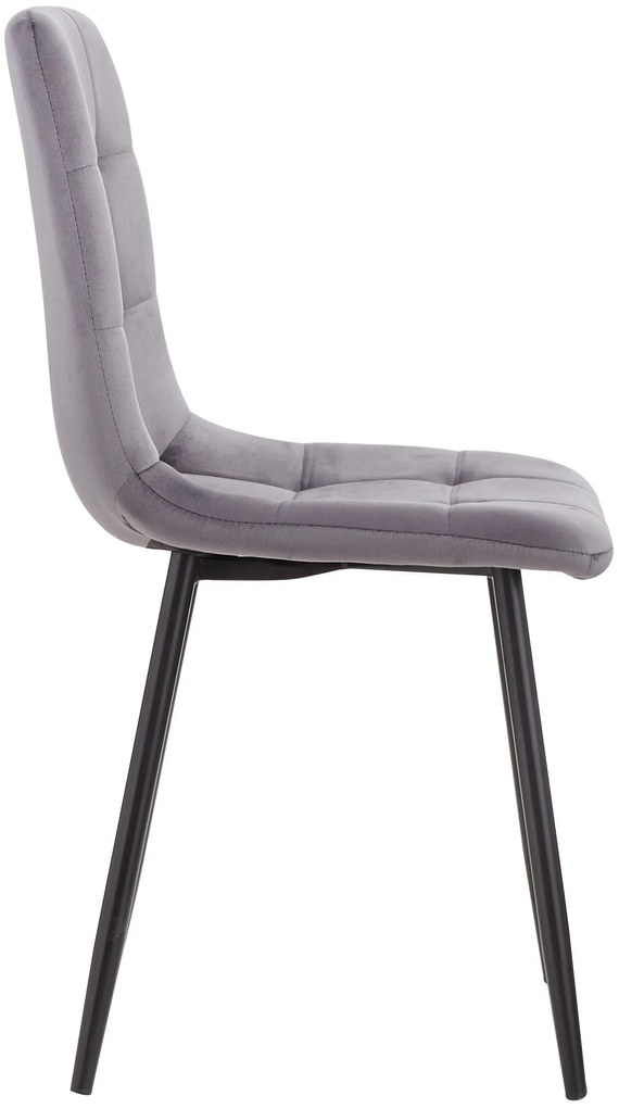 Кухненски стол Mona-Сив (4) парчета