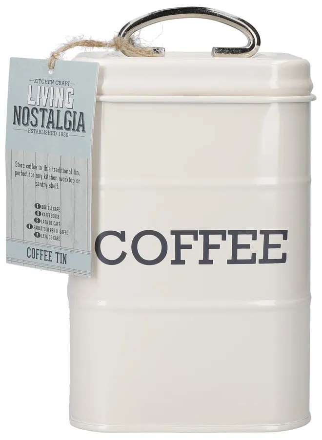 Стоманена кутия за кафе Living Nostalgia – Kitchen Craft
