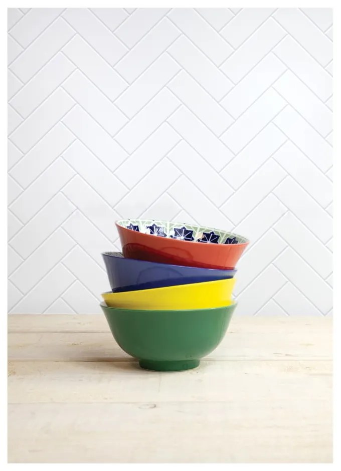 Комплект от 4 керамични купички, ø 15 см - Kitchen Craft