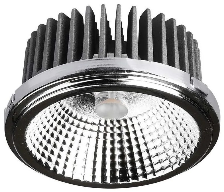 LED Спот за вграждане LED/20W/230V 6400K Ø 11 см лъскав хром