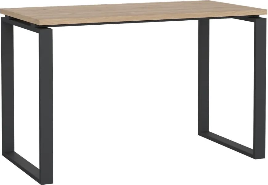 Работна маса с дъбов плот 60x120 cm Sign - Tvilum