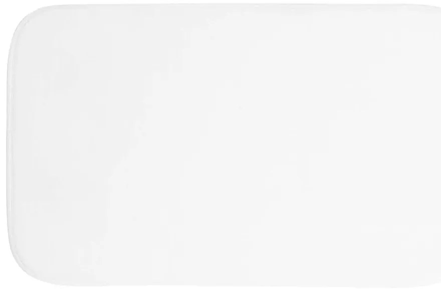 Бял килим за баня 45x75 cm Vitamine – douceur d'intérieur