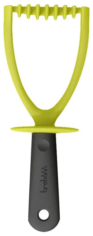 Преса за картофи Trebonn Pure 1523205, 25.5 см, Мека дръжка, Отвор за закачане, Черен/Жълт