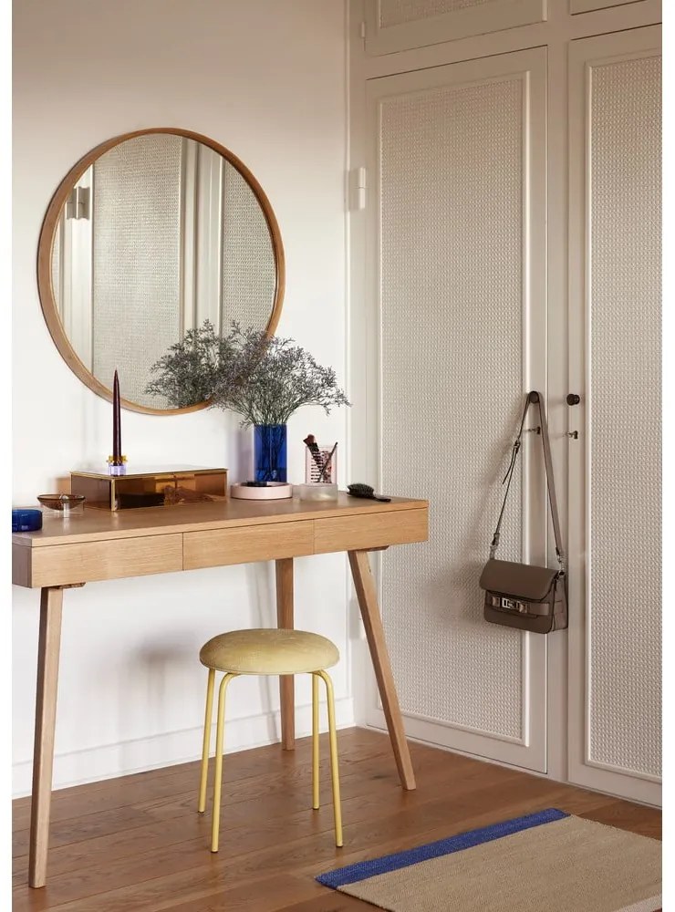 Работна маса от декор от дъб 57x120 cm Tripple – Hübsch