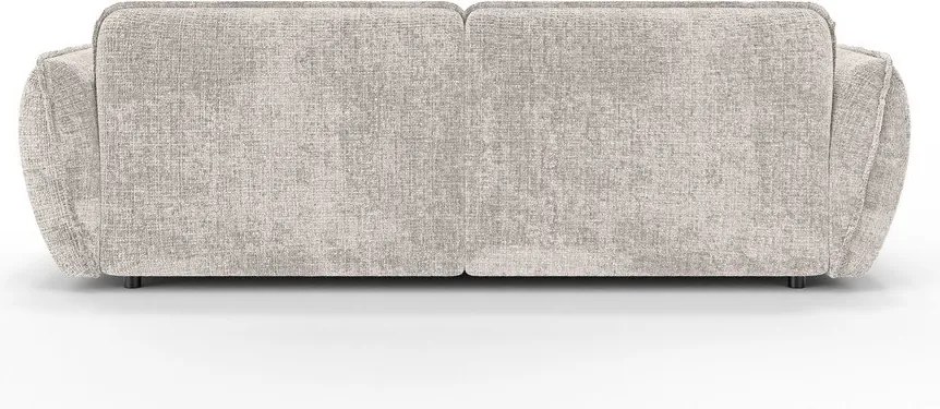 Бежов шенилов ъглов диван (ляв ъгъл) Nelia – Ropez