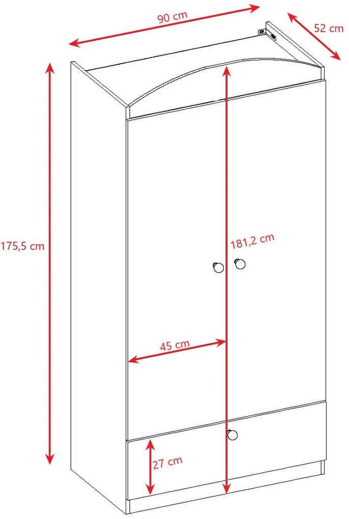 Гардероб Babydreams Cartoon-Mple-Teddy Bear