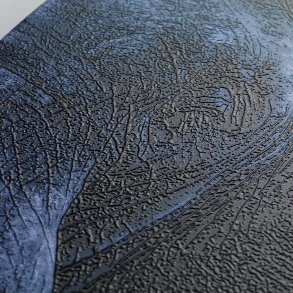 Черна тоалетна седалка от неръждаема стомана Elephant - Wenko