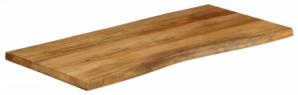 370791 vidaXL Плот за маса, 110x60x3,8 см, жив ръб, масивно дърво манго
