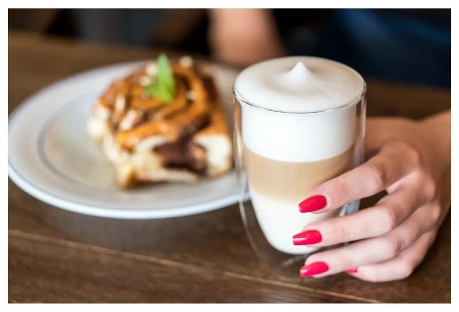 Комплект от 6 чаши с двойни стени NATALIE, 350 ml - Vialli Design