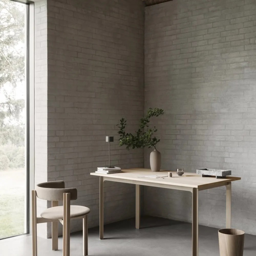 Офис кошче за боклук от дъбово дърво в естествен цвят 9 l WILO – Blomus