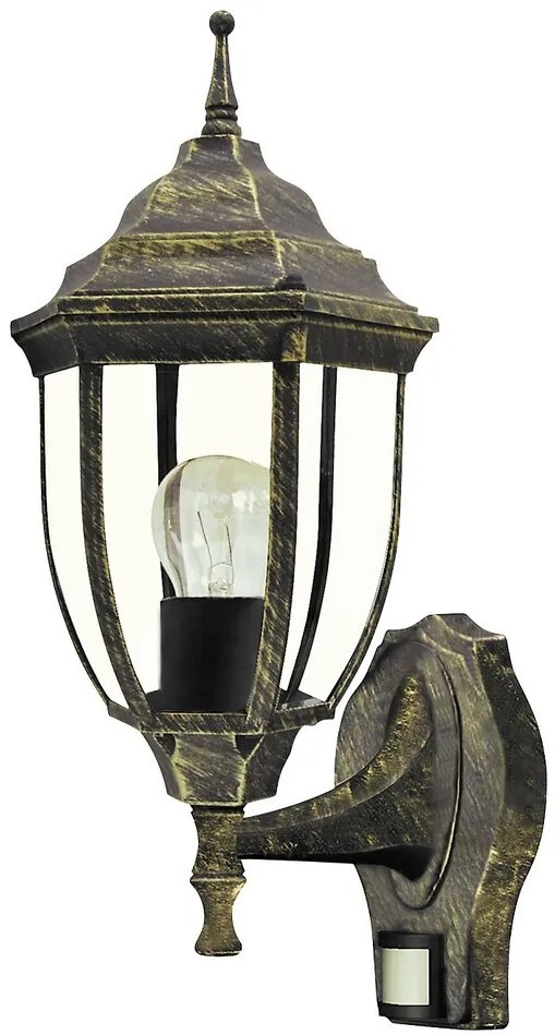 RABALUX Ница 8458 /E27 1x MAX 60W /IP43, градинска лампа със сензор - 8458