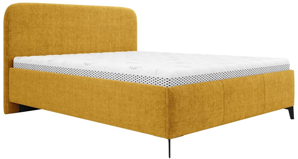 Тапицирано легло Holly-Moustardi-180 x 200