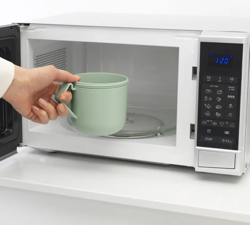 Чаша за супа с капак Brabantia Make&Take 1006294, 600+180 мл, Винтов капак, Без BPA, Зелен