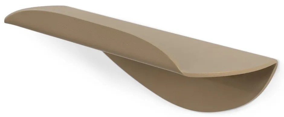 Бежов метален стенен рафт 34 cm Pipa – Spinder Design