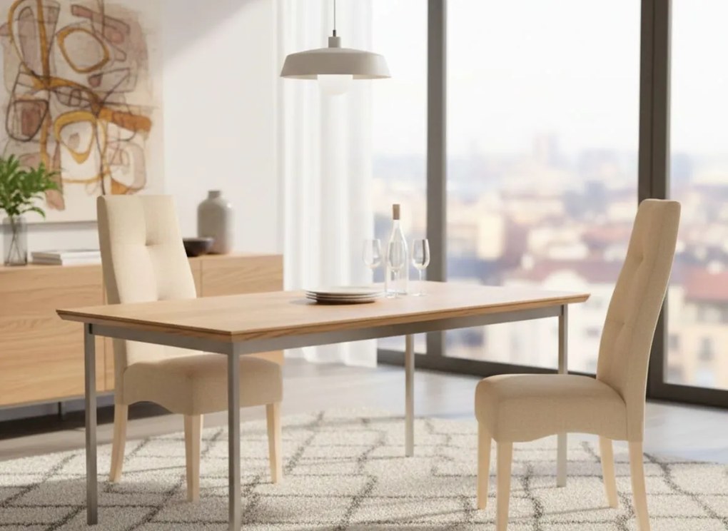 Стол Elysion - Бежово (2) парчета