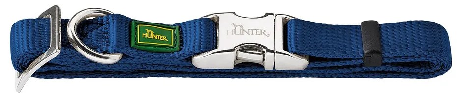 Кучешки Нашийник Hunter Alu-Strong, Размер S, Тъмно синьо,  30-45 cm