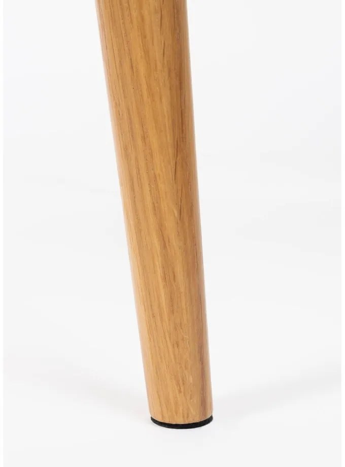 Стъклена кръгла масичка за кафе в естествен цвят ø 70 cm Haru – White Label