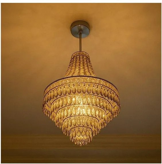 Полилей на прът CORAL 3xE14/40W/230V Ø 36 см