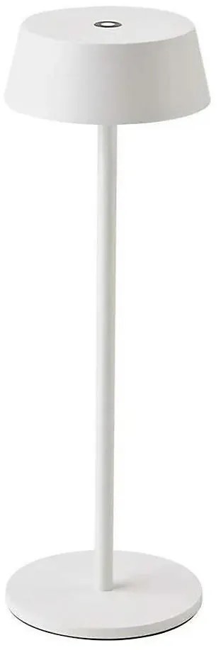 LED външна регулируема докосваема презареждаща настолна лампа LED/2W/5V IP54 бял