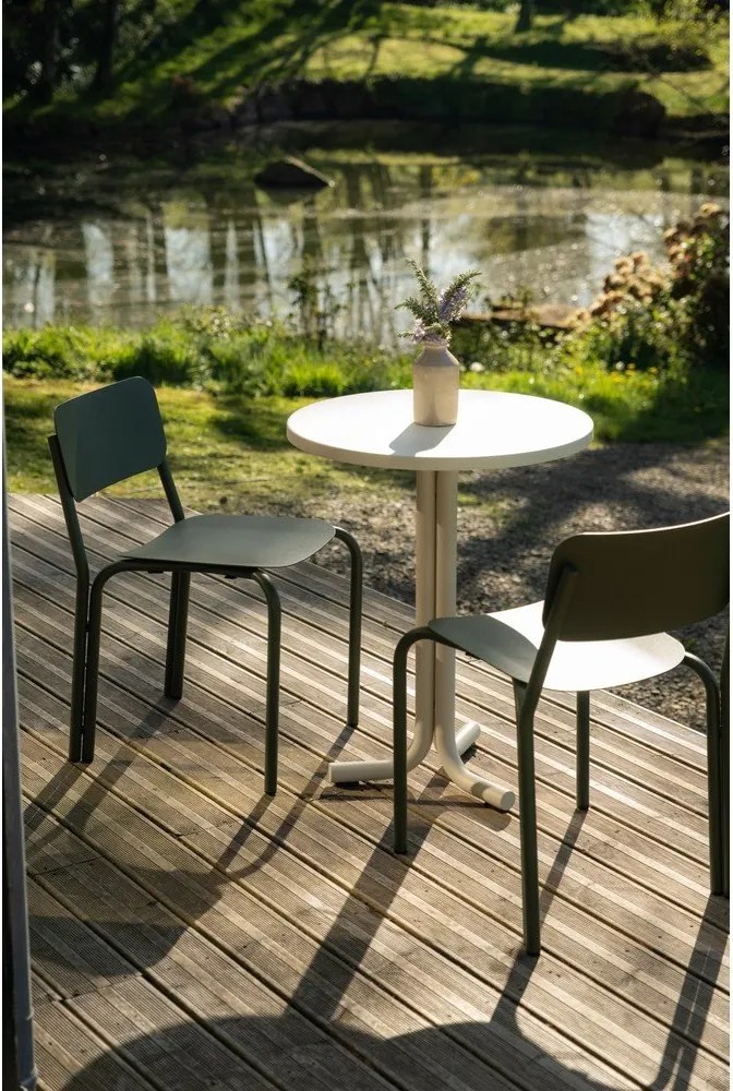 Метална кръгла градинска маса за хранене ø 59 cm Nokk – noo.ma