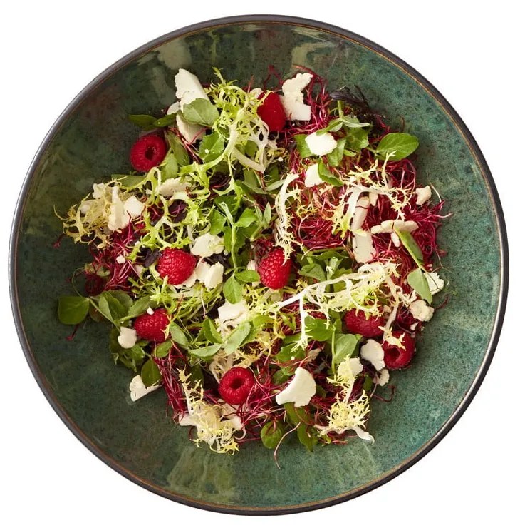 Зелена/черна глинена купа ø 30 cm Gastro Green/Black – Bitz