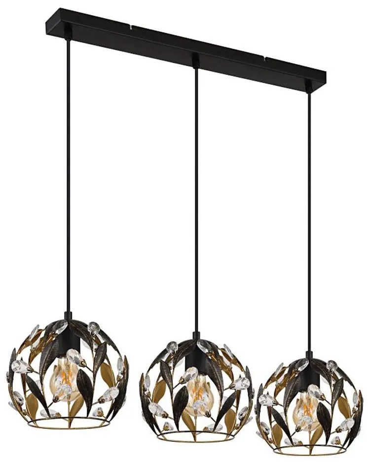 Globo 15759-3H - Полилей на кабел MIKA 3xE27/40W/230V