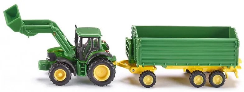Siku - Играчка JD Frontloader Trailer 1843