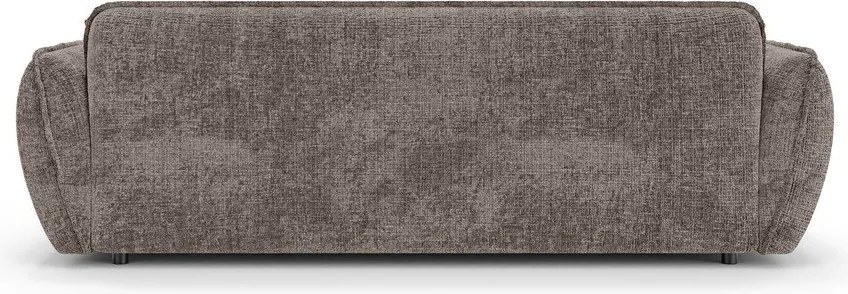 Кафяво-сив шенилов диван 250 cm Nelia Big – Ropez