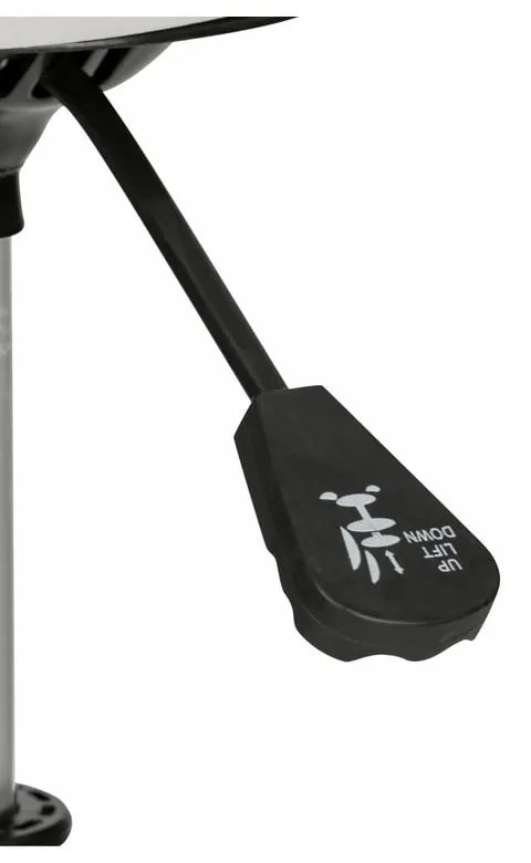 Сив офис стол от имитация на кожа Kenny – Støraa