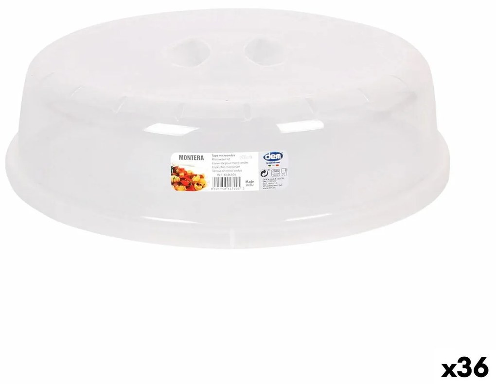 Капак за микровълнова Dem Montera 27 x 27 x 7 cm (36 броя)