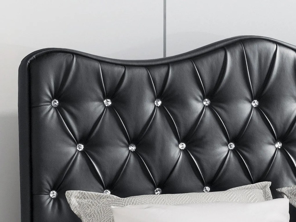 Тапицирано легло Santorini-Kokkino-140 x 200