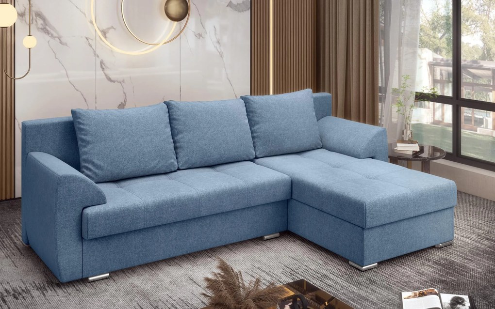 Разтегателен ъглов диван Интерио