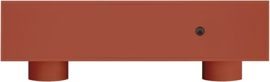 Теракотена маса за телевизор 160x48x42 cm Taro – noo.ma