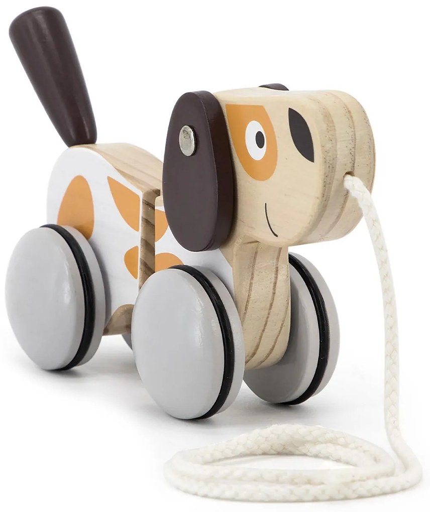 Дървена играчка за дърпане