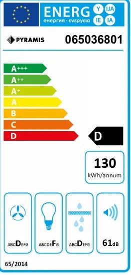 Плъзгащ се кухненски аспиратор Turbo Inox Plus