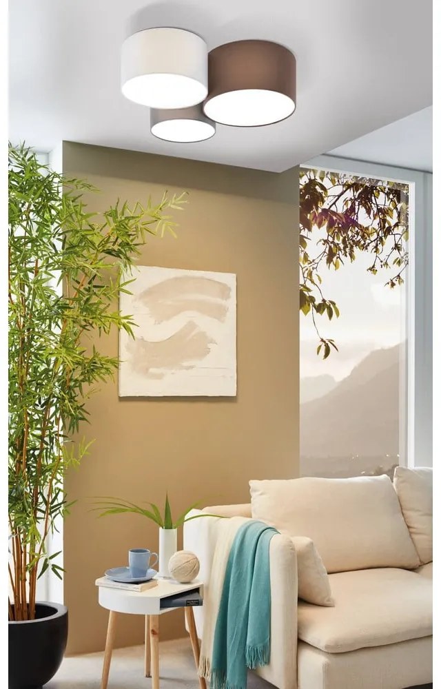 Осветително тяло за таван в сив и кафяв цвят 49,5x61 cm PASTORE – EGLO