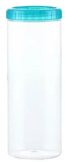 Кутия за храна INTERLOCK 1,6 л тюркоаз/прозрачна