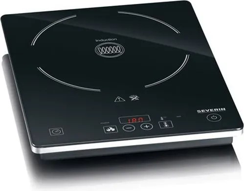 Severin KP 1071 - Индукционен еднокомфорен котлон 2000W/230V черен