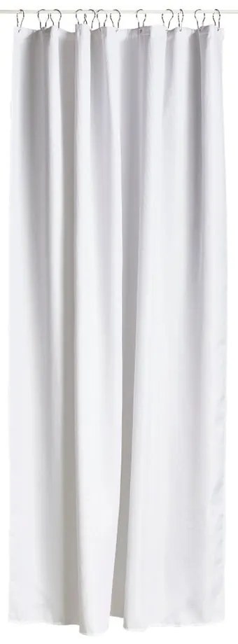 Бяла завеса за душ Lux - Zone