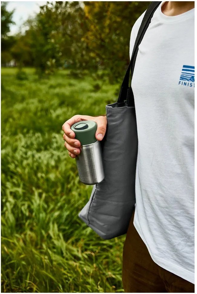 Термочаша от неръждаема стомана в сребрист цвят 340 ml – Black + Blum