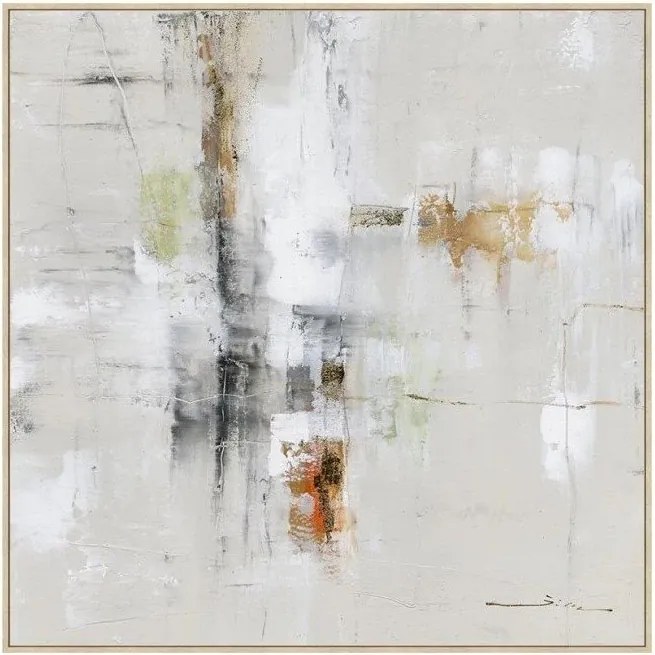 Ръчно рисувана картина с включена рамка/върху платно 103x103 cm Bold – Bizzotto