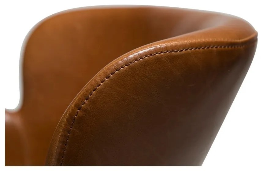 Светлокафяв фотьойл от изкуствена кожа Gaia - DAN-FORM Denmark