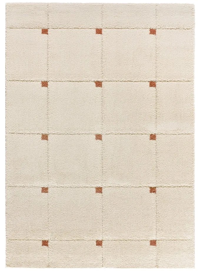 Килим в тухлен и кремав цвят 160x230 cm Brenda – Universal