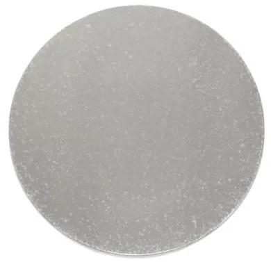 Подложка за торта за еднократна употреба ф35см сребриста BAKERY-(0193714-35) - Horecano