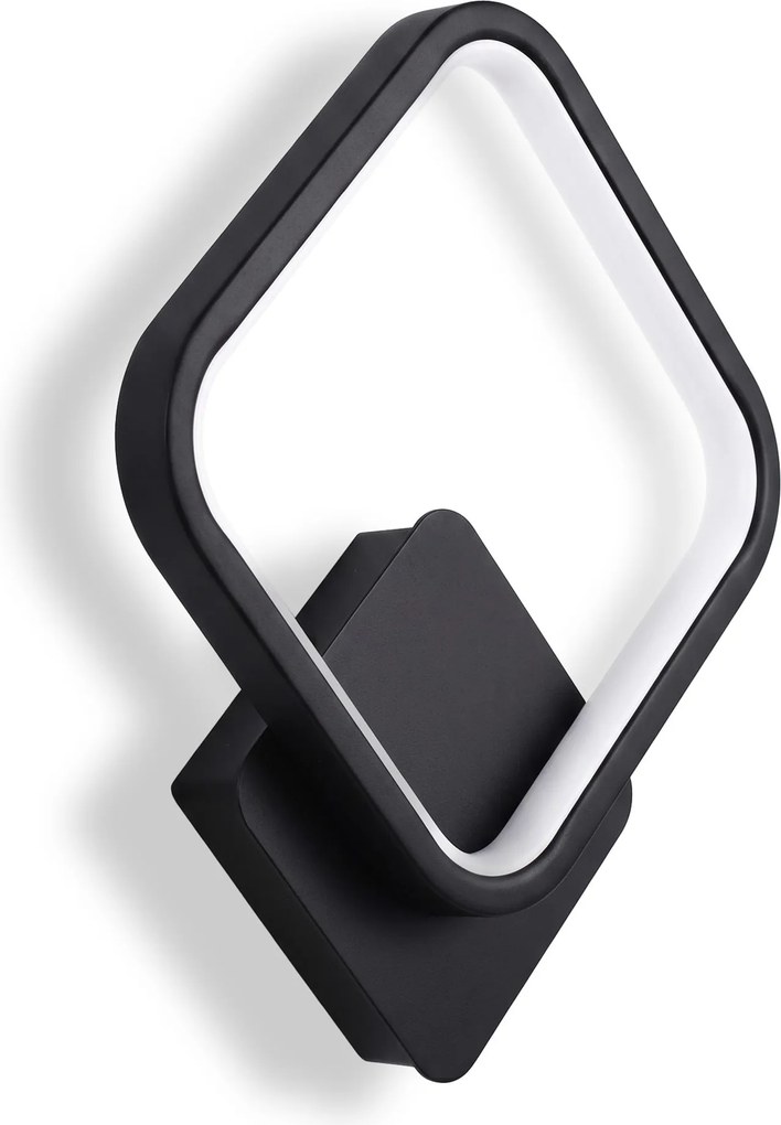 LED аплик LHJ122-W Черен